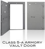GSA Approved Class 5-A Armory Vault Door