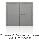GSA Approved Class 5 Double Leaf Vault Door
