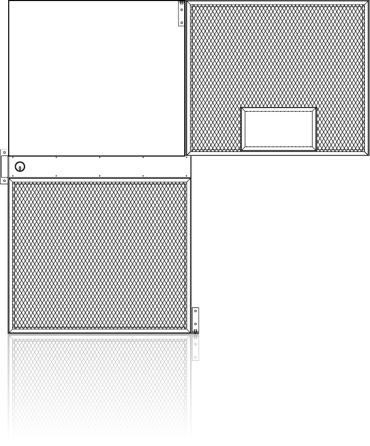 Class 5 Vault Door Dutch Door With Issue Port Day Gate